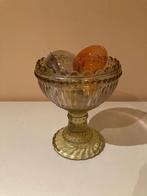 Iittala Mariskooli olijfkleurig, Gebruikt, Ophalen of Verzenden, Glas, Kom(men)