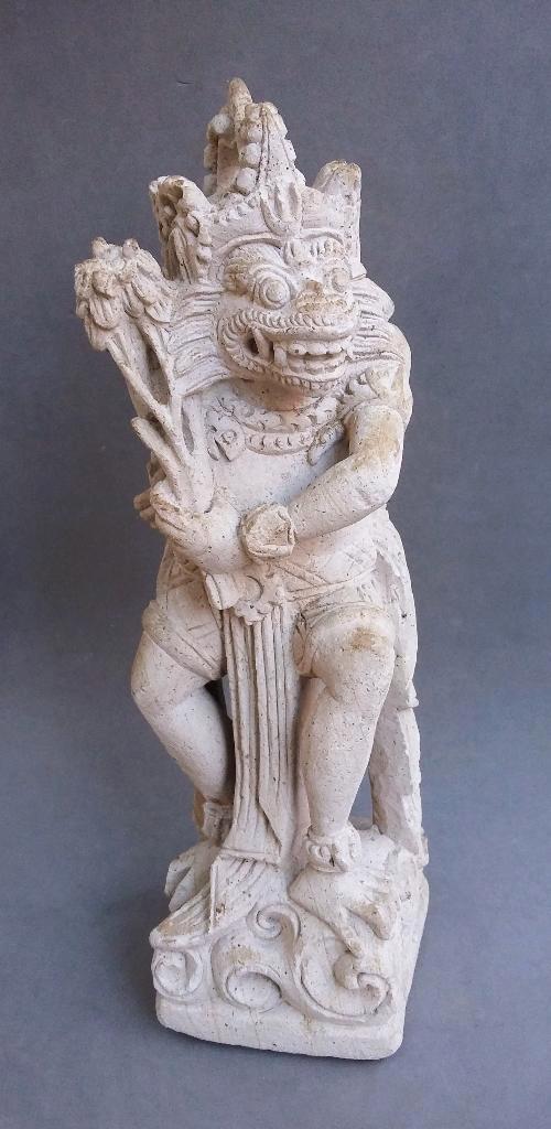 Antiek Bali Balinees Beeld Shiva Hanuman Indonesisch Eiland, Antiek en Kunst, Kunst | Niet-Westerse kunst, Ophalen of Verzenden