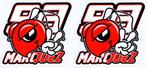Marc Márquez 93 sticker set #24, Motoren, Verzenden