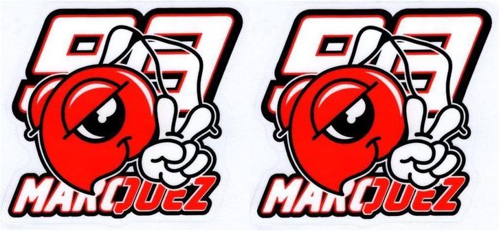 Marc Márquez 93 sticker set #24, Motoren, Accessoires | Stickers, Verzenden