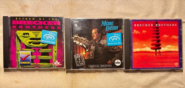 Brecker Brothers CD Set - Jazz Fusion Klassiekers, Cd's en Dvd's, Cd's | Jazz en Blues, Gebruikt, Jazz, 1980 tot heden, Ophalen of Verzenden