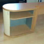 Auping Auronde bed-rand met nachtkastje, beuken., Huis en Inrichting, Ophalen, Gebruikt, 90 cm, Tijdloos