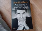 Ruud Lubbers - Persoonlijke herinneringen, Maatschappij en Samenleving, Ophalen of Verzenden, Zo goed als nieuw, Ruud Lubbers