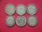 Kavel setje 2 Euromunten 10 jaar EMU Stickman 2009., Verzenden, Overige landen, 2 euro, Setje