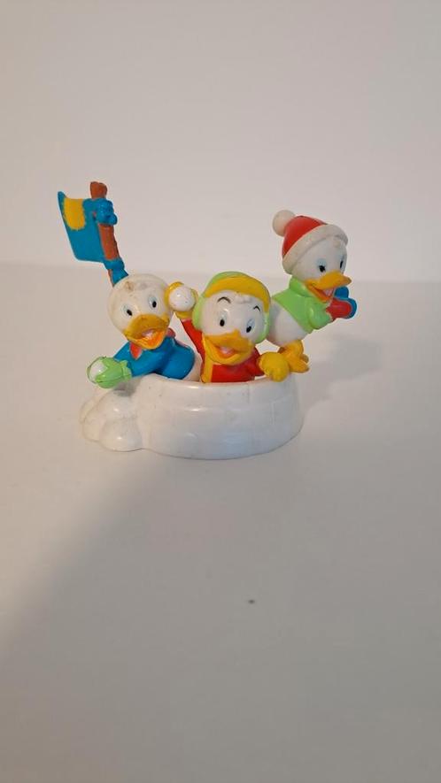 Disney kwik kwek en kwak poppetjes, Verzamelen, Poppetjes en Figuurtjes, Zo goed als nieuw, Ophalen of Verzenden
