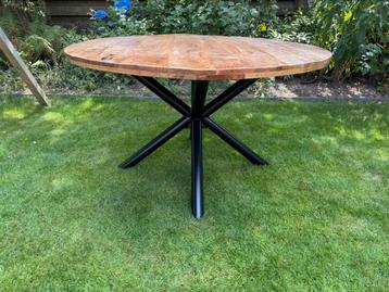Ronde eettafel Goossens Mango 130x78x130 beschikbaar voor biedingen