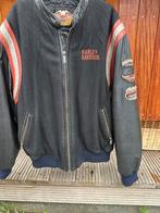 Vintage jaren 80 harley davidson jack xl, Motoren, Ophalen of Verzenden, Tweedehands, Jas | leer