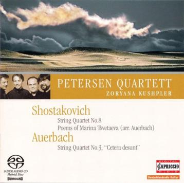 SHOSTAKOVICH String quartet no. 8 SACD PETERSEN QUARTETT beschikbaar voor biedingen