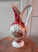 Mooie grote porseleinen vaas met Barok decor., Ophalen of Verzenden