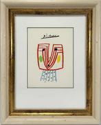 Litho, Pablo Picasso, Sadagcolor Barcelona, Antiek en Kunst, Ophalen of Verzenden