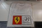 Ferrari t-shirt Barron Connor Racing - maat L - wit - nieuw, Maat 52/54 (L), Ferrari, Wit, Nieuw