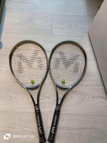 set tennisrackets technifibre major meteor grip 3 nieuw beschikbaar voor biedingen