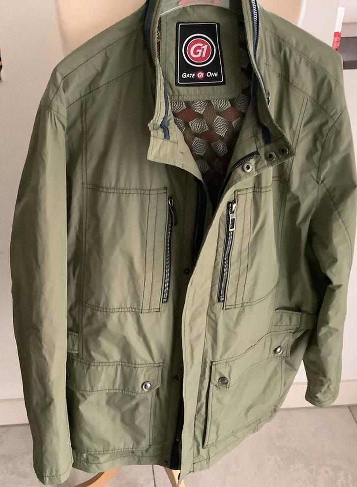 Gate One jas maat 60, Kleding | Heren, Grote Maten, Nieuw, Jas of Mantel, Overige kleuren, Ophalen of Verzenden