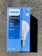 9 philips grote fitting (E27) 1055 lumen LED lampen, Led-lamp, 60 watt of meer, Nieuw, E27 (groot)
