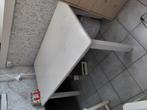 Robuuste houten eettafel 140x85x75, Huis en Inrichting, Tafels | Eettafels, Ophalen, Gebruikt, 100 tot 150 cm, Eikenhout
