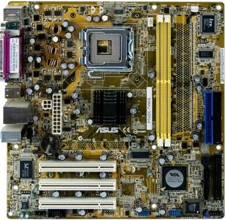 ASUS P5VDC-TVM/S socket 775, Computers en Software, Moederborden, Gebruikt, Verzenden