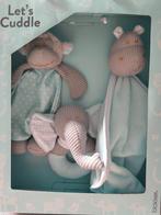 Giftset baby knuffels nieuw, Kinderen en Baby's, Kraamcadeaus en Geboorteborden, Ophalen of Verzenden, Nieuw, Kraamcadeau