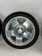 Originele Audi TT velgen 17" 5x100 zomer parabool monoblock, Auto-onderdelen, Banden en Velgen, Niet ingevuld, Gebruikt, Banden en Velgen