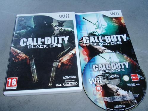 Nintendo Wii Spel Call Of Duty Black ops, Spelcomputers en Games, Games | Nintendo Wii, Zo goed als nieuw, Shooter, Vanaf 18 jaar