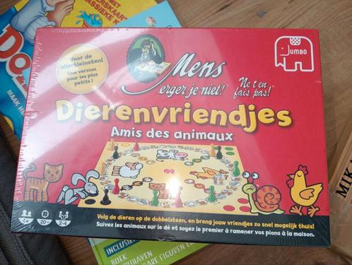 Mens erger je niet! Dierenvriendjes (Jumbo), Hobby en Vrije tijd, Gezelschapsspellen | Bordspellen, Nieuw, Drie of vier spelers