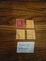 Finland 1945 postzegels , gestempeld , 002, Verzenden, Finland, Gestempeld