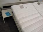 Prachtige Auping met achterelement! Gratis bezorgen en mont!, Ophalen, Verstelbaar, Wit, Tweepersoons