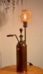 Tafellamp "Gouden Bol", Gebruikt, 50 tot 75 cm, Overige materialen, Ophalen of Verzenden