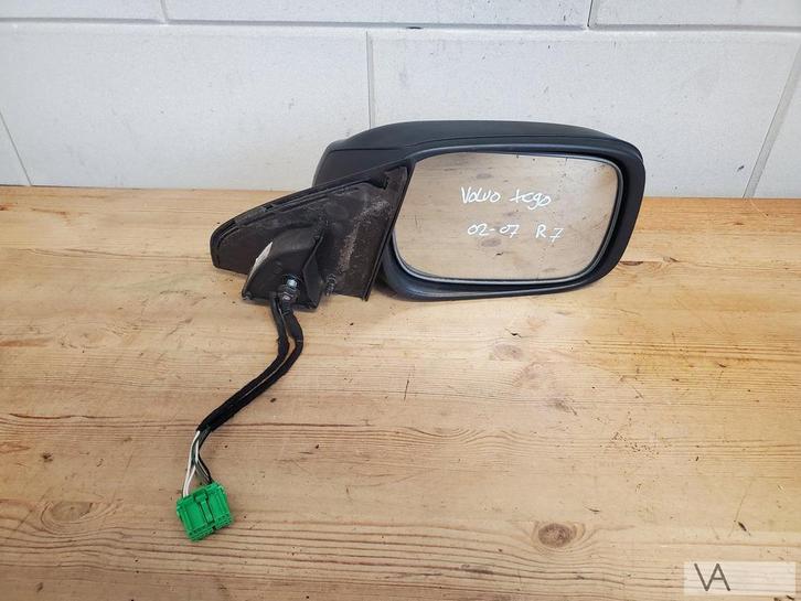 Volvo Xc90 2002 - 2007 spiegel rechts 7 draden KAPJE KAPOT, Auto-onderdelen, Spiegels, Volvo, Gebruikt, Ophalen of Verzenden