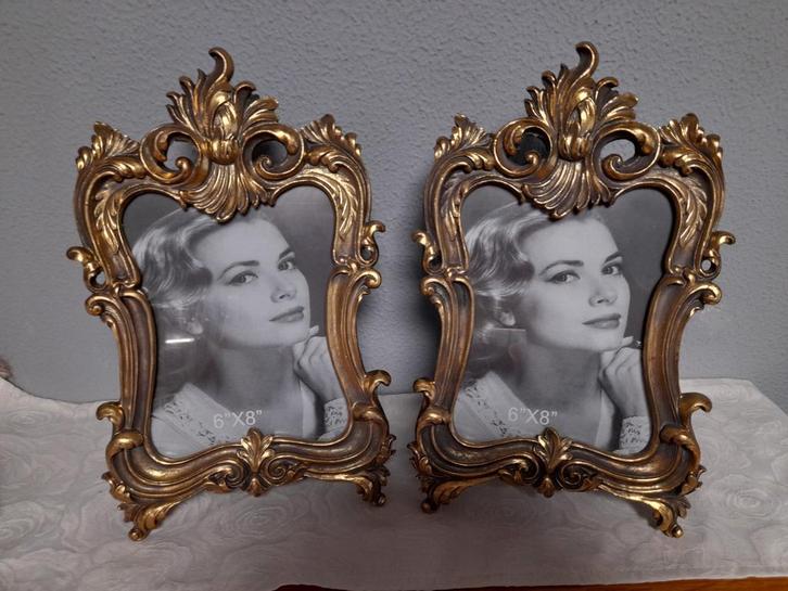 Mooie barok foto lijsten 25.00 p.s, Huis en Inrichting, Woonaccessoires | Lijsten, Zo goed als nieuw, Minder dan 50 cm, Hout, Ophalen of Verzenden