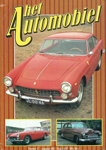 Het Automobiel 1981 nr. 17 (o.a. Ferrari 250 GTE) beschikbaar voor biedingen