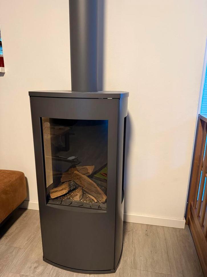 Dru Trio Gaskachel met Afstandsbediening, Huis en Inrichting, Kachels, Gebruikt, Vrijstaand, Gaskachel, Gas, Ophalen