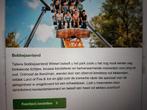 Bobbejaanland 4 e-tickets te koop, meerdere aanwezig, Tickets en Kaartjes, Drie personen of meer, Ticket of Toegangskaart