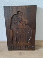Speculaasplank (antieke) De kaasmaker handgestoken., Ophalen of Verzenden