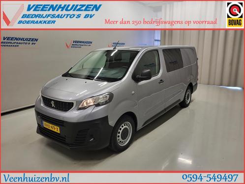 Peugeot Expert 2.0BlueHDI L3/H1 Dubbele Cabine Euro 6!, Auto's, Bestelauto's, Bedrijf, Te koop, Airbags, Airconditioning, Boordcomputer