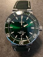 ORIS Aquis date green 43.5 mm compleet met box en papieren., Sieraden, Tassen en Uiterlijk, Horloges | Heren, Overige materialen