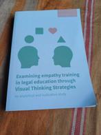Examining empathy training in legal education though visual, Ophalen of Verzenden, Zo goed als nieuw