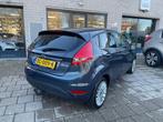 Ford Fiesta 1.4 Titanium 5Drs Clima Trekhaak PDC (bj 2012), Auto's, Euro 5, Gebruikt, Blauw, Bedrijf