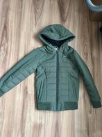 Vingino groene winterjas maat 140, Kinderen en Baby's, Kinderkleding | Maat 140, Ophalen of Verzenden, Zo goed als nieuw, Jongen