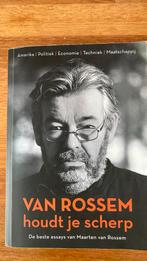 Maarten van Rossem - Van Rossem houdt je scherp, Maatschappij en Samenleving, Maarten van Rossem, Ophalen of Verzenden, Zo goed als nieuw