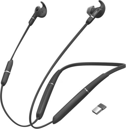 Jabra Evolve 65e Draadloze Oordopjes/headset, Audio, Tv en Foto, Koptelefoons, Nieuw, Op oor (supra aural), Overige merken, Draadloos