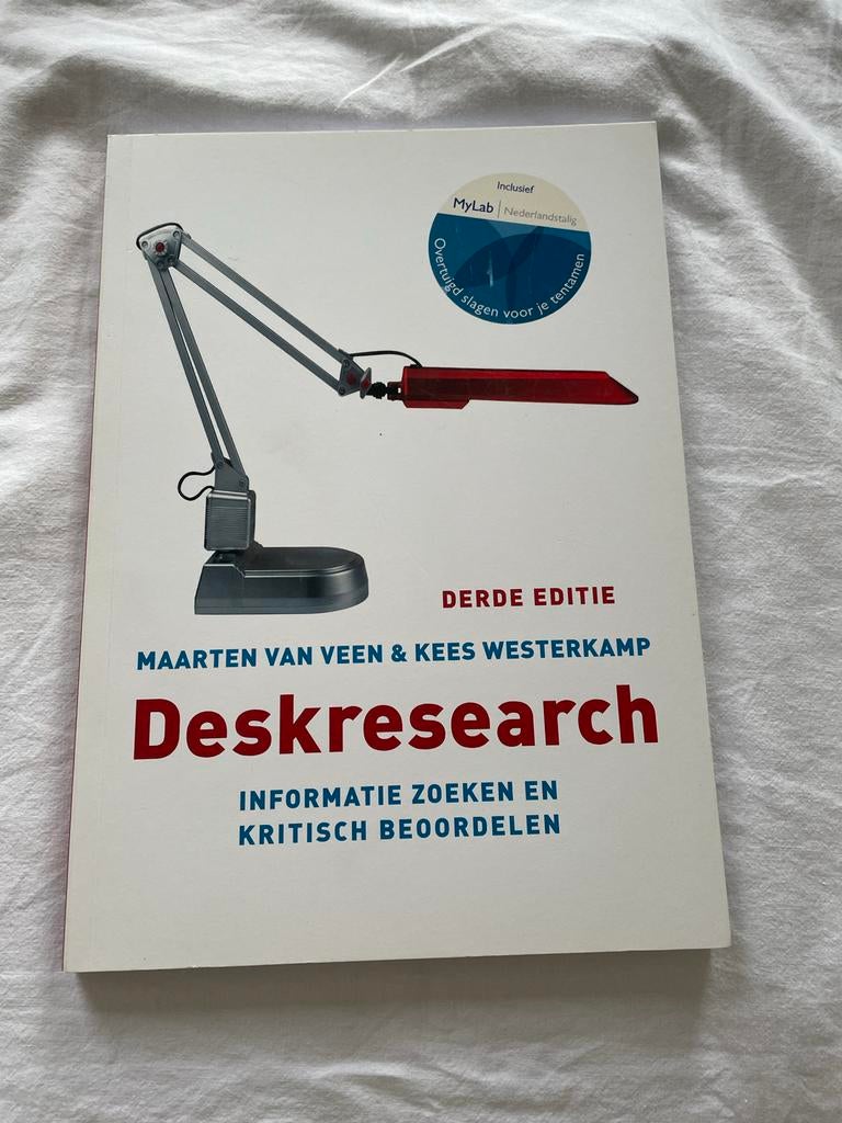 Deskresearch, Ophalen of Verzenden, Gamma, Gelezen, HBO