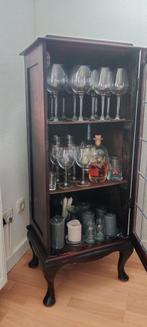 Antieke Vitrinekast kast, Antiek en Kunst, Ophalen