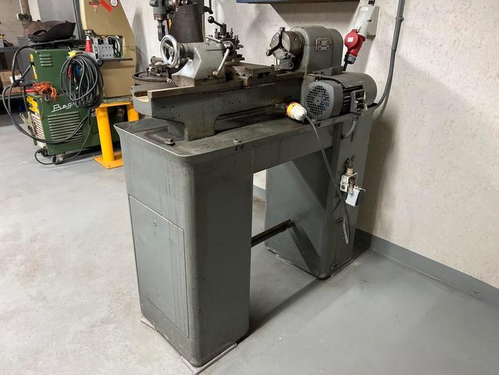 Weiler draaibank 380V / 230V, Doe-het-zelf en Verbouw, Draaibanken, Gebruikt, Metaaldraaibank, 500 tot 1000 mm, Ophalen