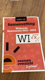 3 x Examen overzicht samenvatting+oefenboek Wiskunde VMBO BB, Boeken, Verzenden, Zo goed als nieuw, VMBO