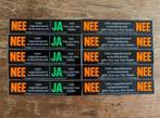 Brievenbusstickers: ja/nee stickers, nee/nee stickers, Verzenden, Zo goed als nieuw, Overige typen