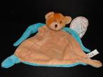 TOI TOYS BEER BABY ANIMAL BLANKIE KNUFFELDOEKJE VELOURS LICH, Ophalen of Verzenden, Nieuw, Beer