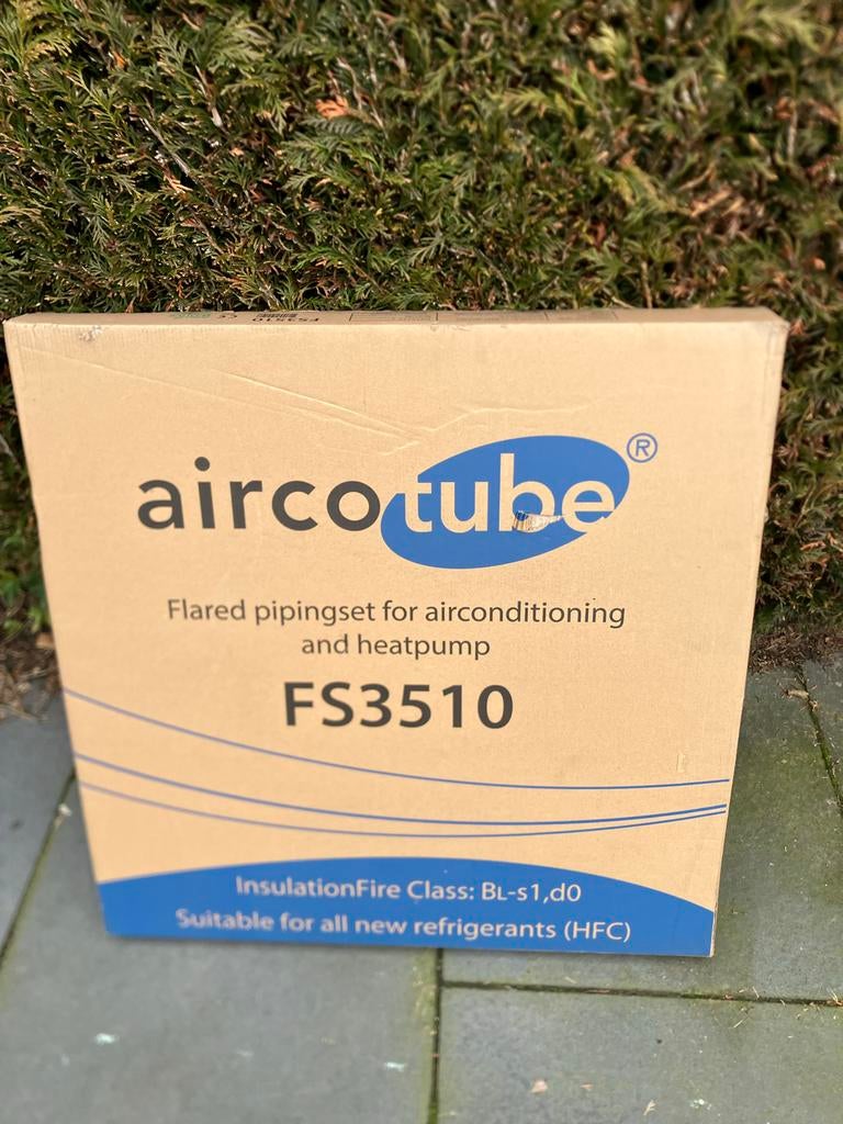 Aircotube leiding voor airco of warmtepomp 3/8 x 5/8 10meter, Koelen en Ontvochtigen, Nieuw, 3 snelheden of meer, Ophalen of Verzenden