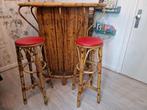 Originele Vintage 60's bamboe rotan Tiki Bar, Huis en Inrichting, Barren, Ophalen