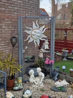 Tuinscherm en scherm met bankje, Tuin en Terras, Tuinbeelden, Ophalen