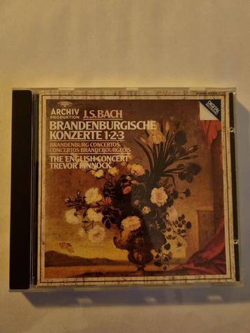 Bach - Brandenburgische konzerte 1-2-3. Cd. 1982
 beschikbaar voor biedingen